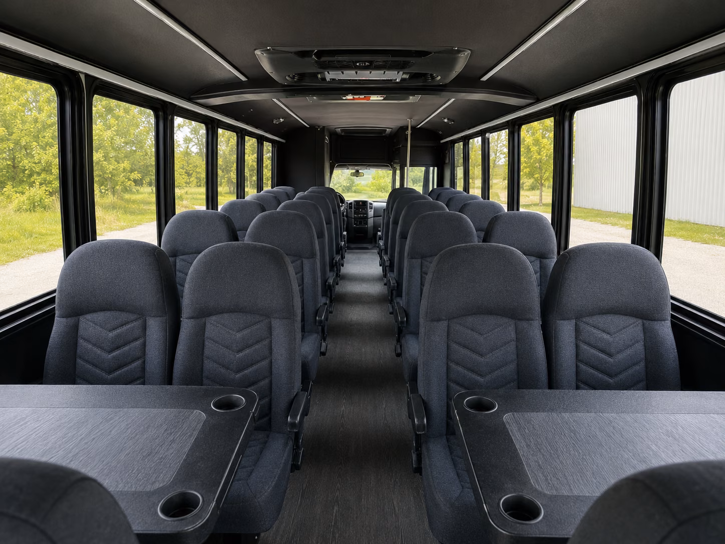 the bus type and amenities